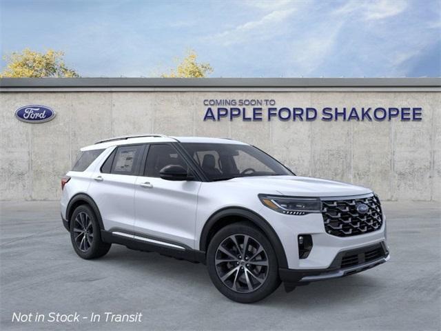 new 2025 Ford Explorer car, priced at $57,737
