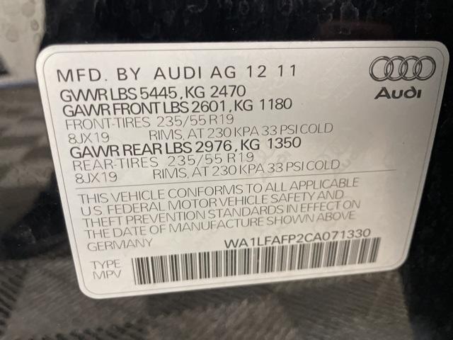 used 2012 Audi Q5 car, priced at $10,481