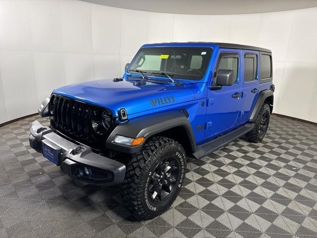 used 2021 Jeep Wrangler Unlimited car, priced at $31,999