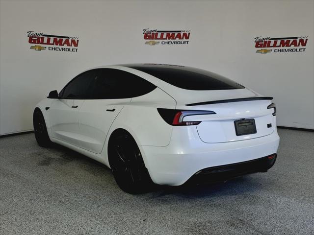 used 2024 Tesla Model 3 car, priced at $42,680