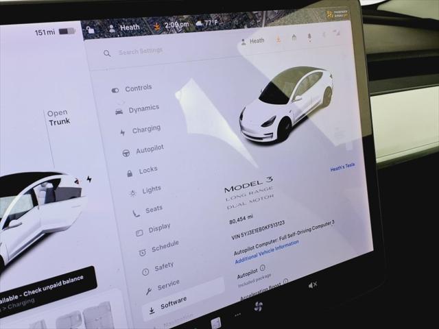 used 2019 Tesla Model 3 car, priced at $21,183