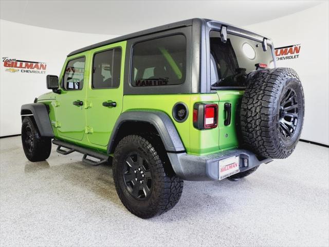 used 2018 Jeep Wrangler Unlimited car, priced at $21,922