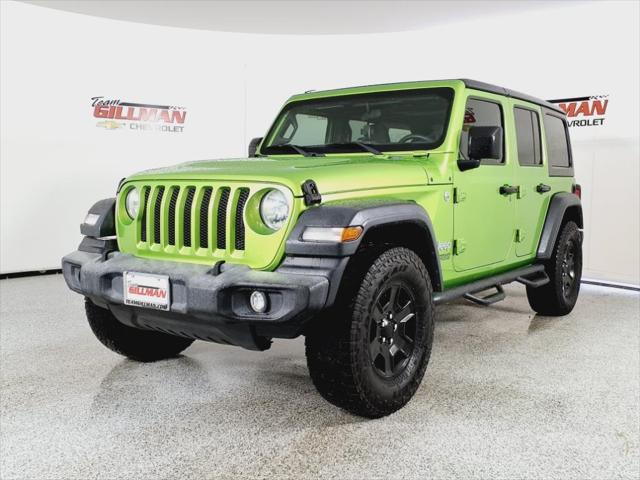 used 2018 Jeep Wrangler Unlimited car, priced at $21,922