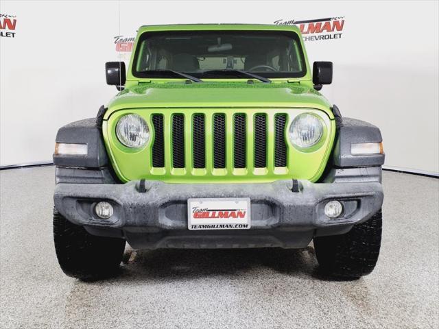 used 2018 Jeep Wrangler Unlimited car, priced at $21,922
