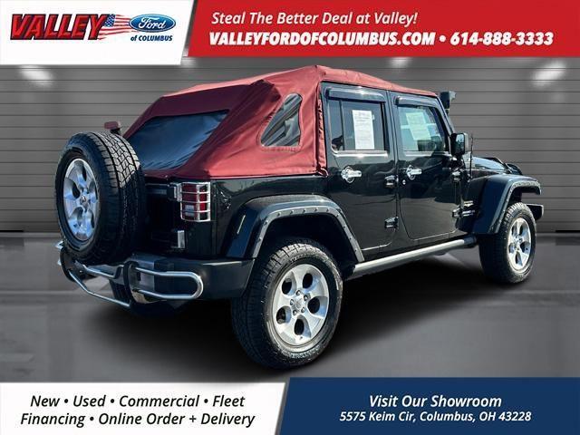 used 2015 Jeep Wrangler Unlimited car, priced at $20,500