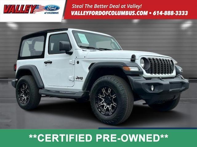 used 2024 Jeep Wrangler car, priced at $32,300