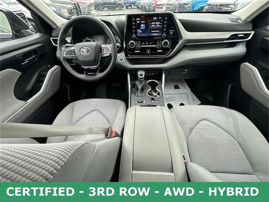 used 2021 Toyota Highlander Hybrid car, priced at $26,650