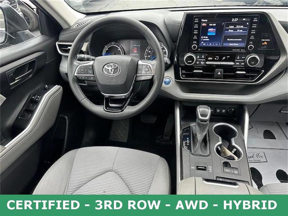 used 2021 Toyota Highlander Hybrid car, priced at $26,650