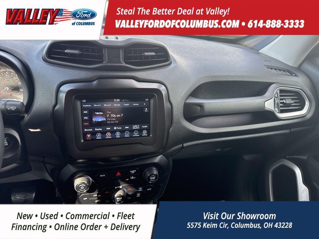 used 2021 Jeep Renegade car, priced at $17,599