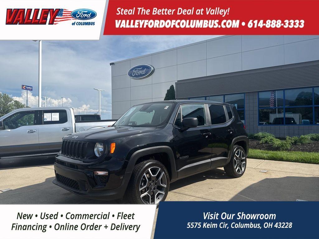 used 2021 Jeep Renegade car, priced at $17,599