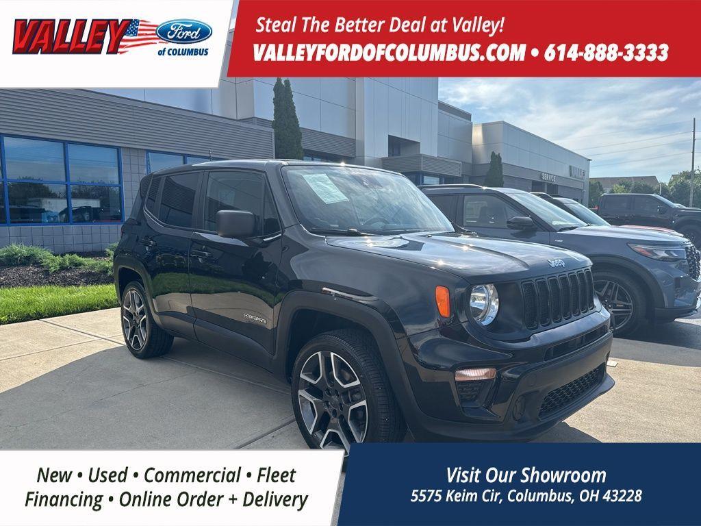 used 2021 Jeep Renegade car, priced at $17,499