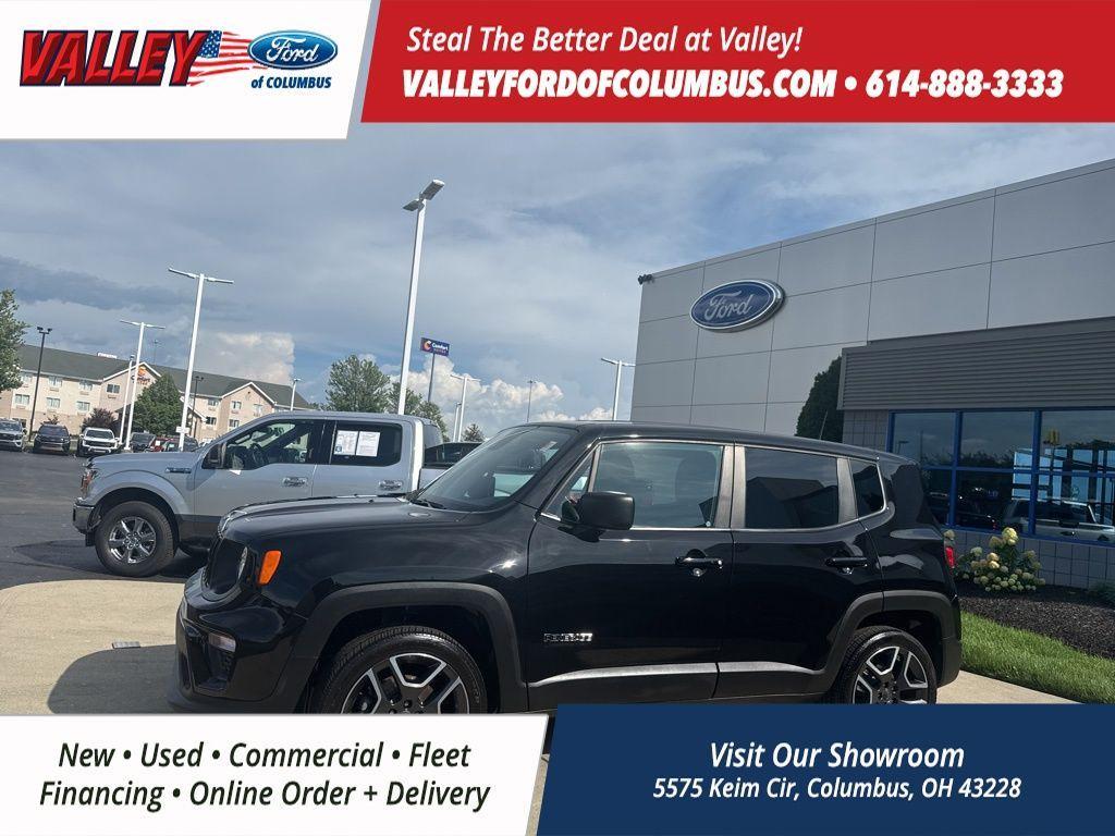 used 2021 Jeep Renegade car, priced at $17,599