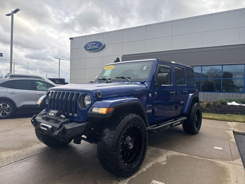 used 2019 Jeep Wrangler Unlimited car, priced at $24,999