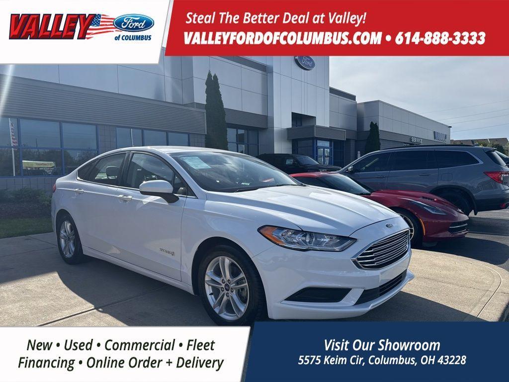 used 2018 Ford Fusion Hybrid car, priced at $11,999