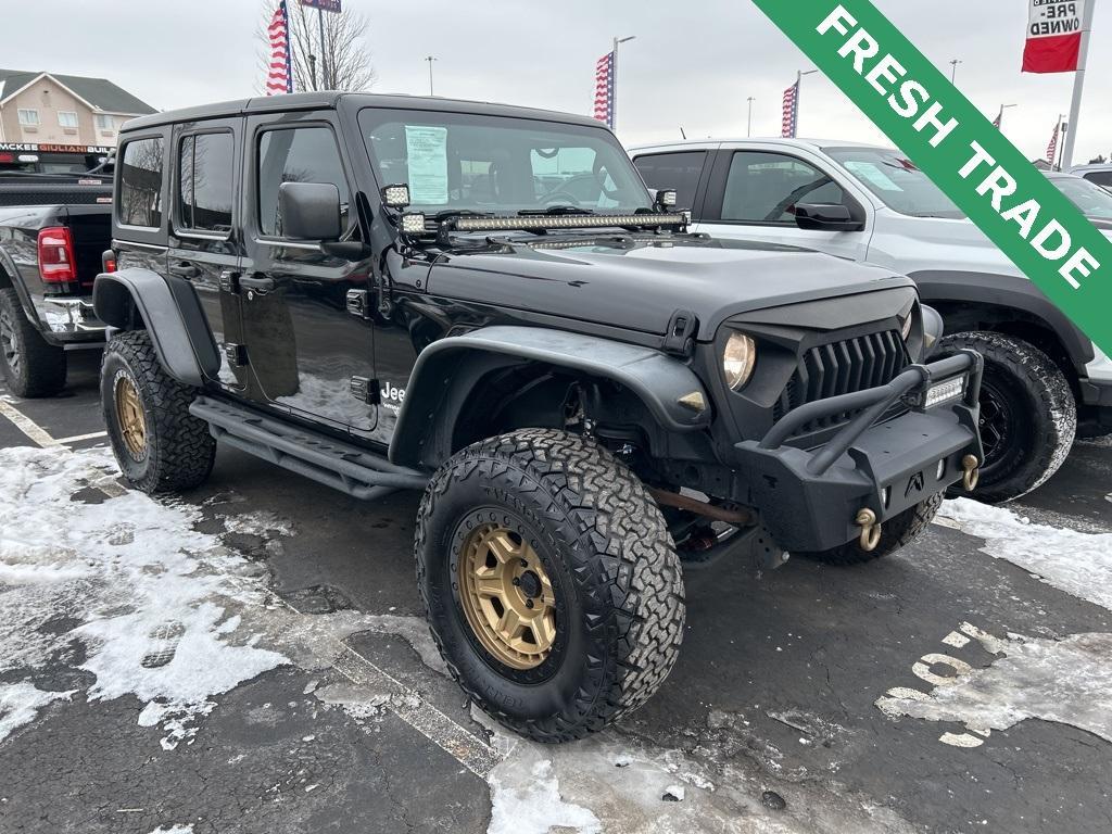 used 2019 Jeep Wrangler Unlimited car, priced at $26,765