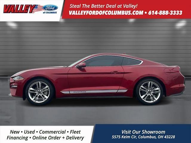 used 2021 Ford Mustang car, priced at $25,400