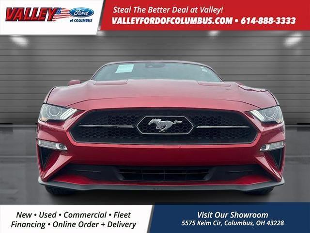 used 2021 Ford Mustang car, priced at $25,400