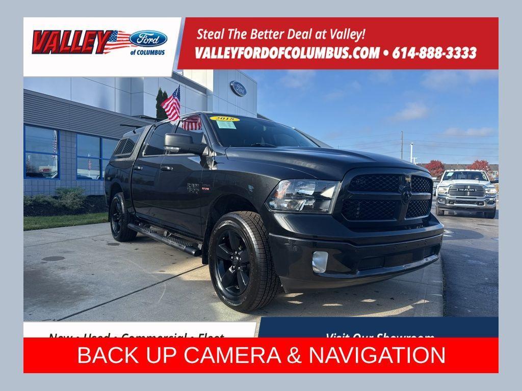 used 2018 Ram 1500 car, priced at $17,399