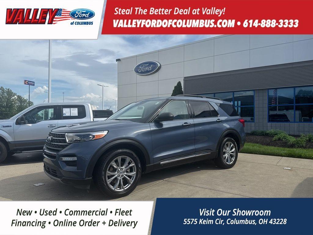 used 2021 Ford Explorer car, priced at $24,399