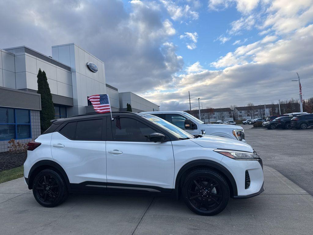 used 2022 Nissan Kicks car, priced at $18,999
