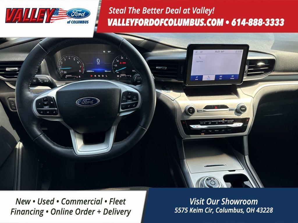 used 2022 Ford Explorer car, priced at $28,499