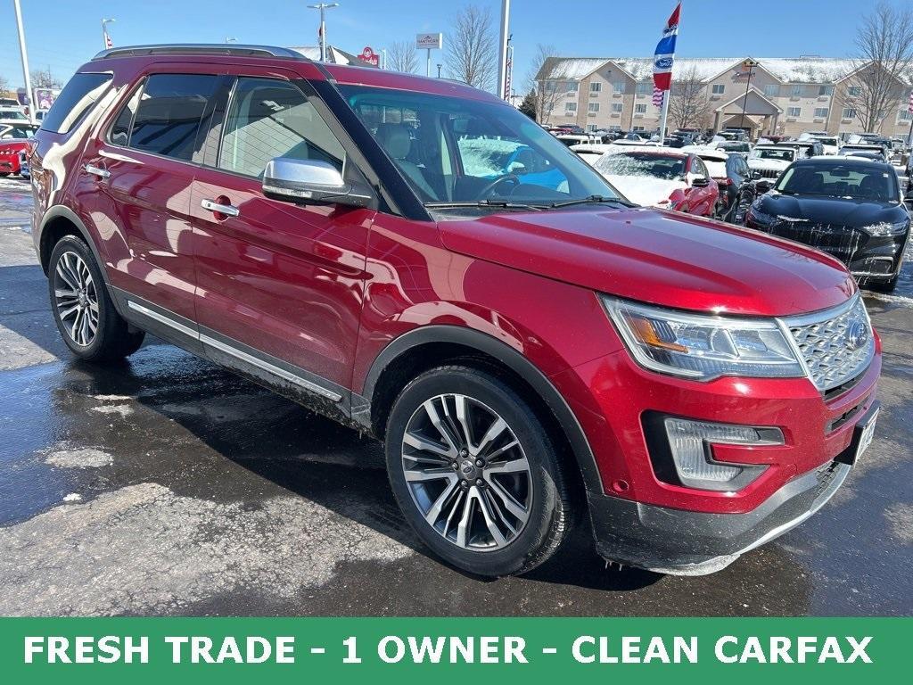 used 2017 Ford Explorer car, priced at $17,300