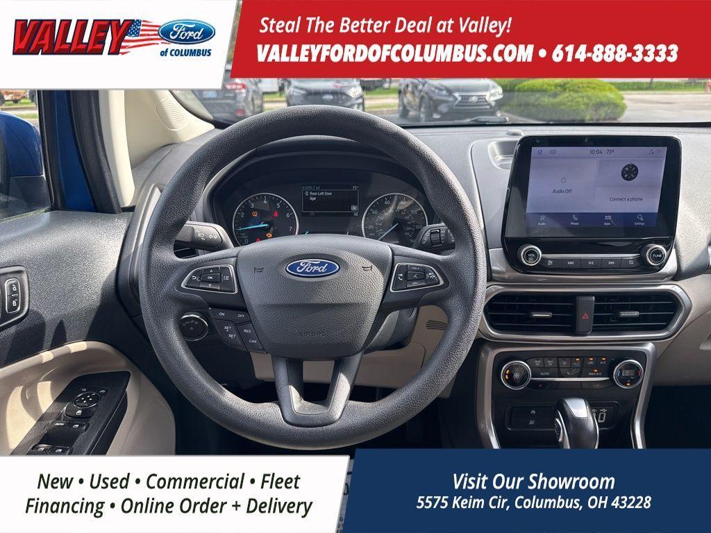 used 2021 Ford EcoSport car, priced at $13,999
