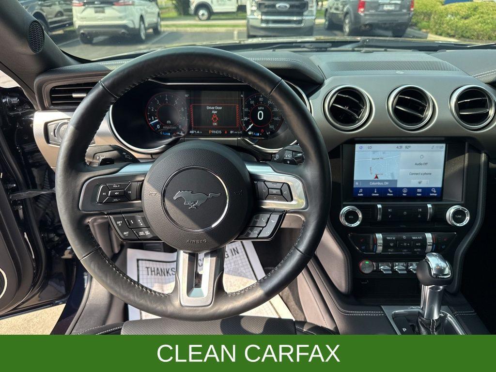 used 2021 Ford Mustang car, priced at $42,200