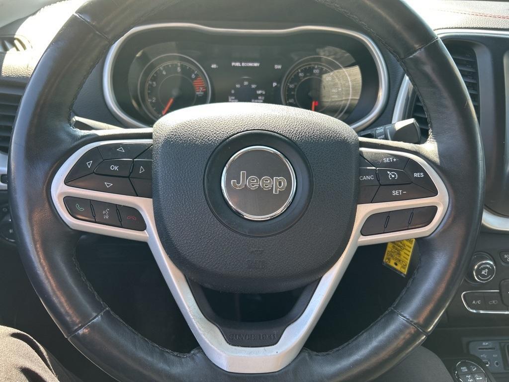 used 2017 Jeep Cherokee car, priced at $16,400