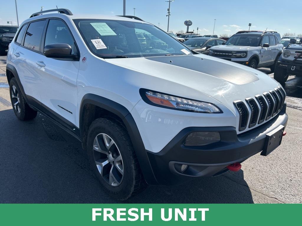 used 2017 Jeep Cherokee car, priced at $16,400