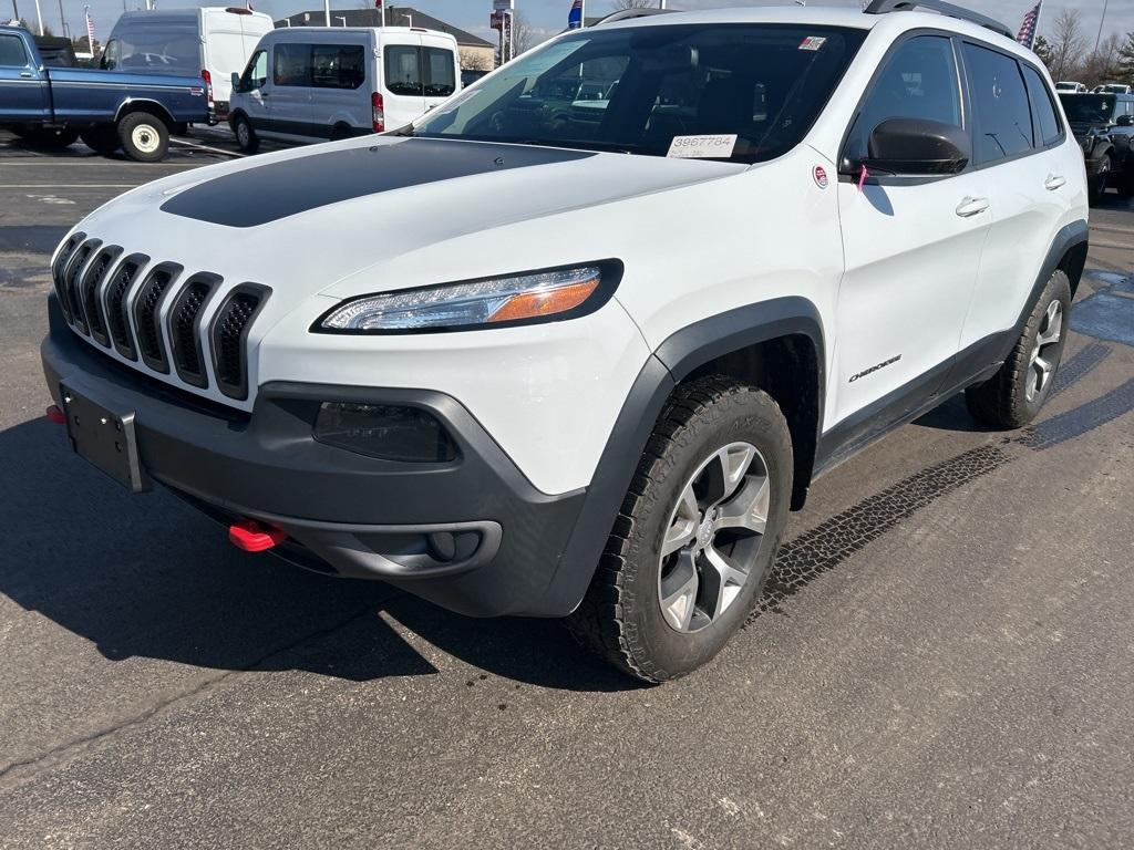 used 2017 Jeep Cherokee car, priced at $16,400