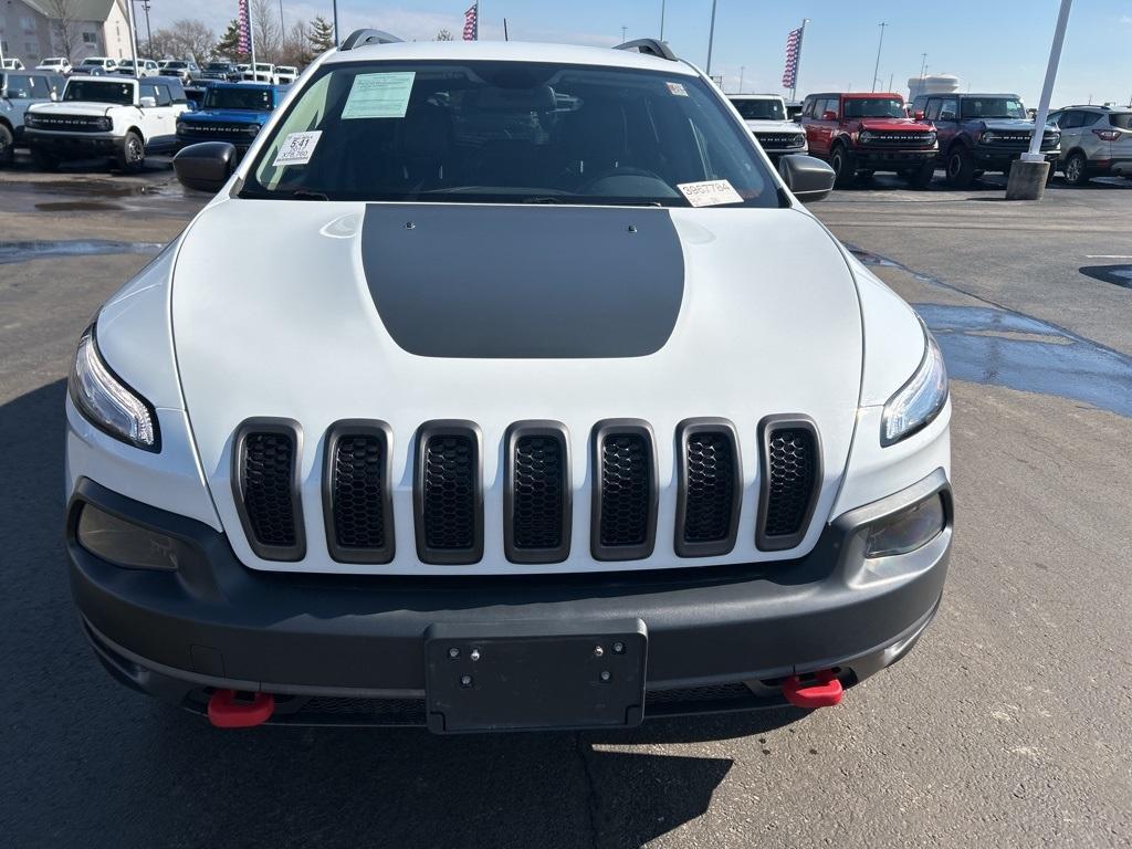 used 2017 Jeep Cherokee car, priced at $16,400