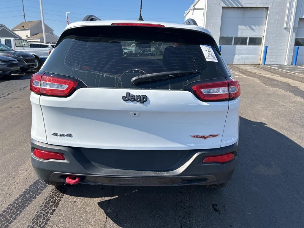 used 2017 Jeep Cherokee car, priced at $16,400