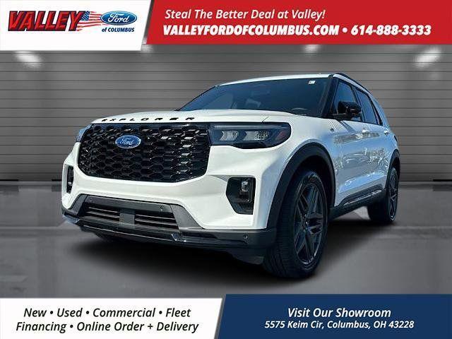new 2025 Ford Explorer car, priced at $51,179