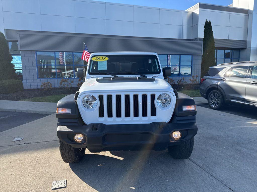 used 2021 Jeep Wrangler Unlimited car, priced at $27,999
