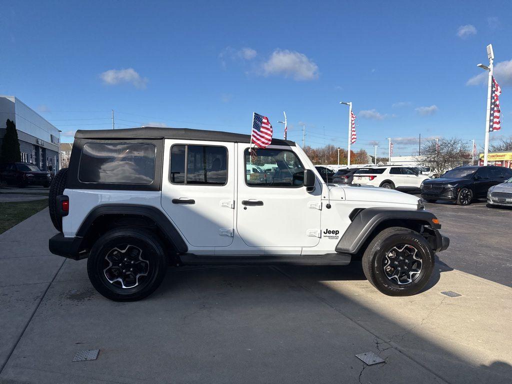 used 2021 Jeep Wrangler Unlimited car, priced at $27,999