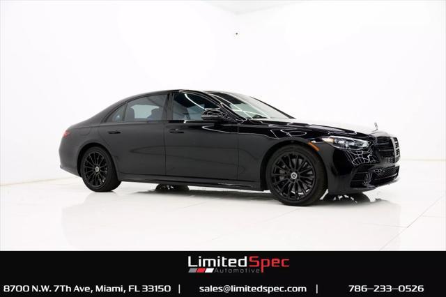 used 2022 Mercedes-Benz S-Class car, priced at $69,980