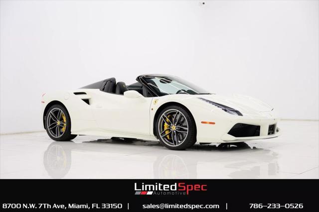 used 2018 Ferrari 488 Spider car, priced at $249,980