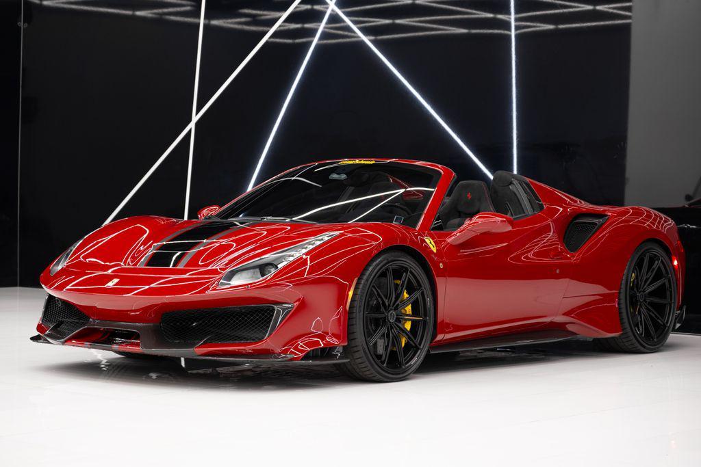used 2020 Ferrari 488 Pista Spider car, priced at $799,980
