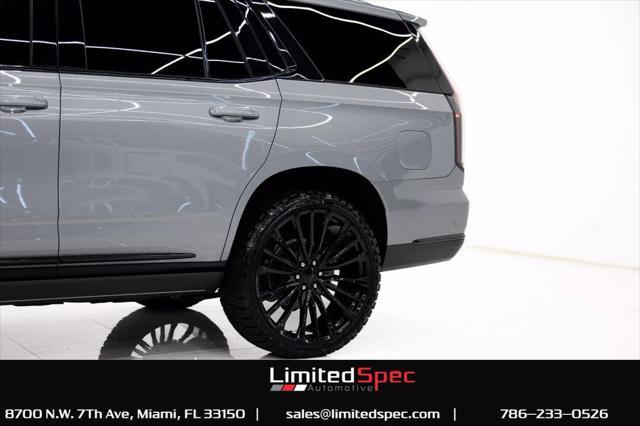 used 2025 Cadillac Escalade car, priced at $115,980