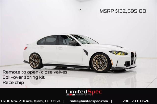 used 2024 BMW M3 car, priced at $134,980