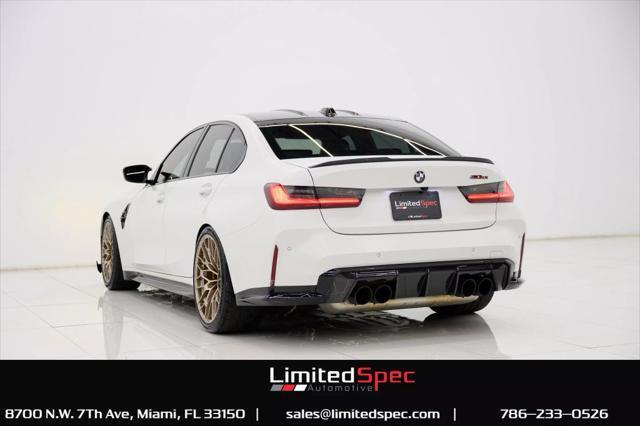 used 2024 BMW M3 car, priced at $134,980