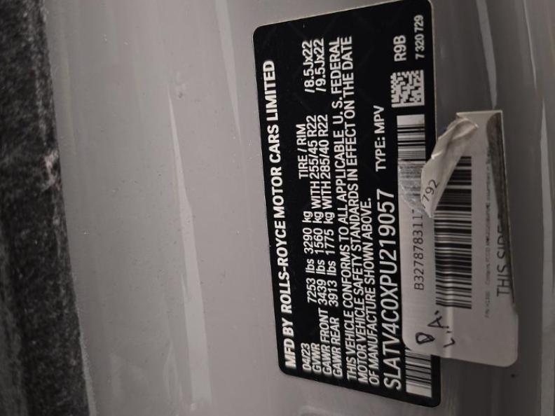 used 2023 Rolls-Royce Cullinan car, priced at $279,980