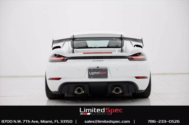 used 2025 Porsche 718 Cayman car, priced at $229,950