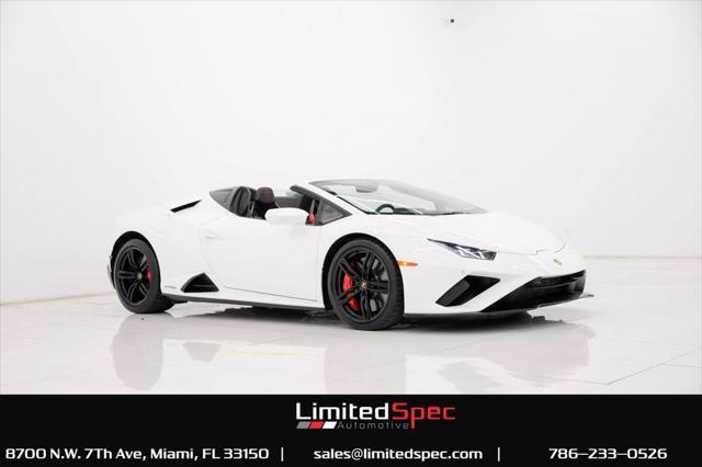 used 2021 Lamborghini Huracan EVO car, priced at $219,980