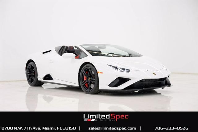 used 2021 Lamborghini Huracan EVO car, priced at $219,980