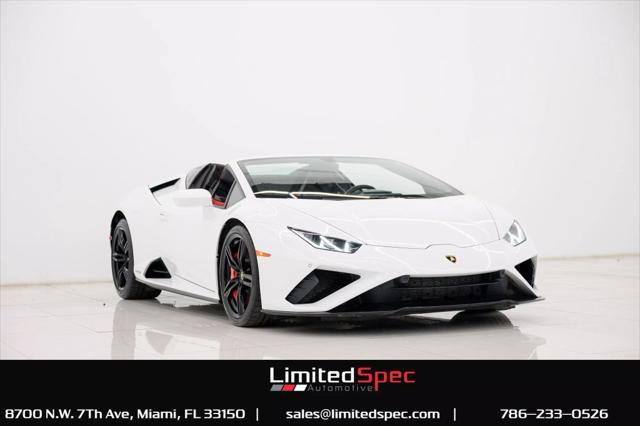 used 2021 Lamborghini Huracan EVO car, priced at $219,980