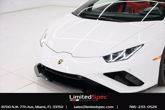used 2021 Lamborghini Huracan EVO car, priced at $219,980