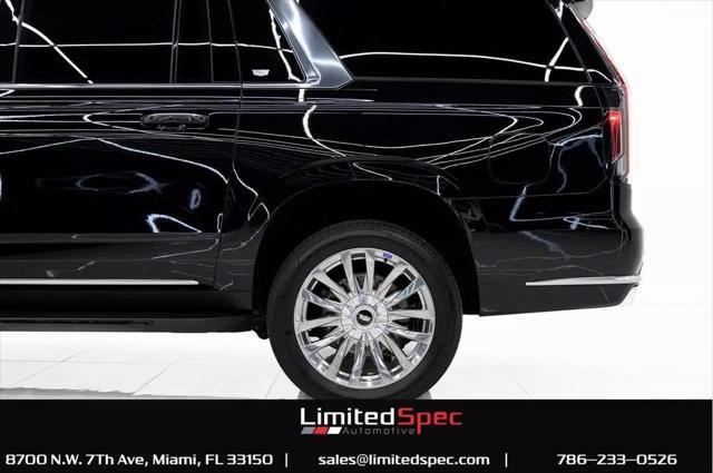 used 2024 Cadillac Escalade ESV car, priced at $179,980