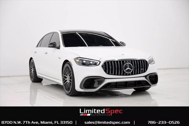 used 2024 Mercedes-Benz AMG S 63 E car, priced at $174,980
